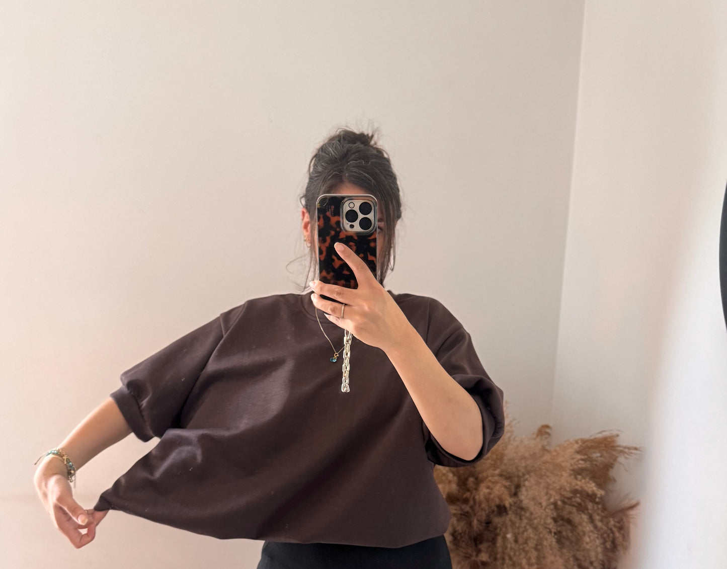 MİDARM Sweater dunkelbraun