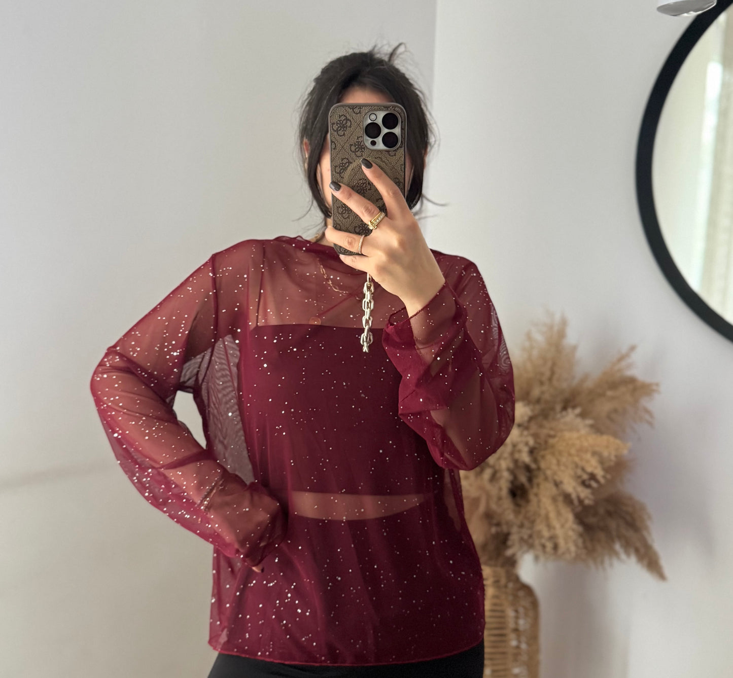 Sparkle wine top