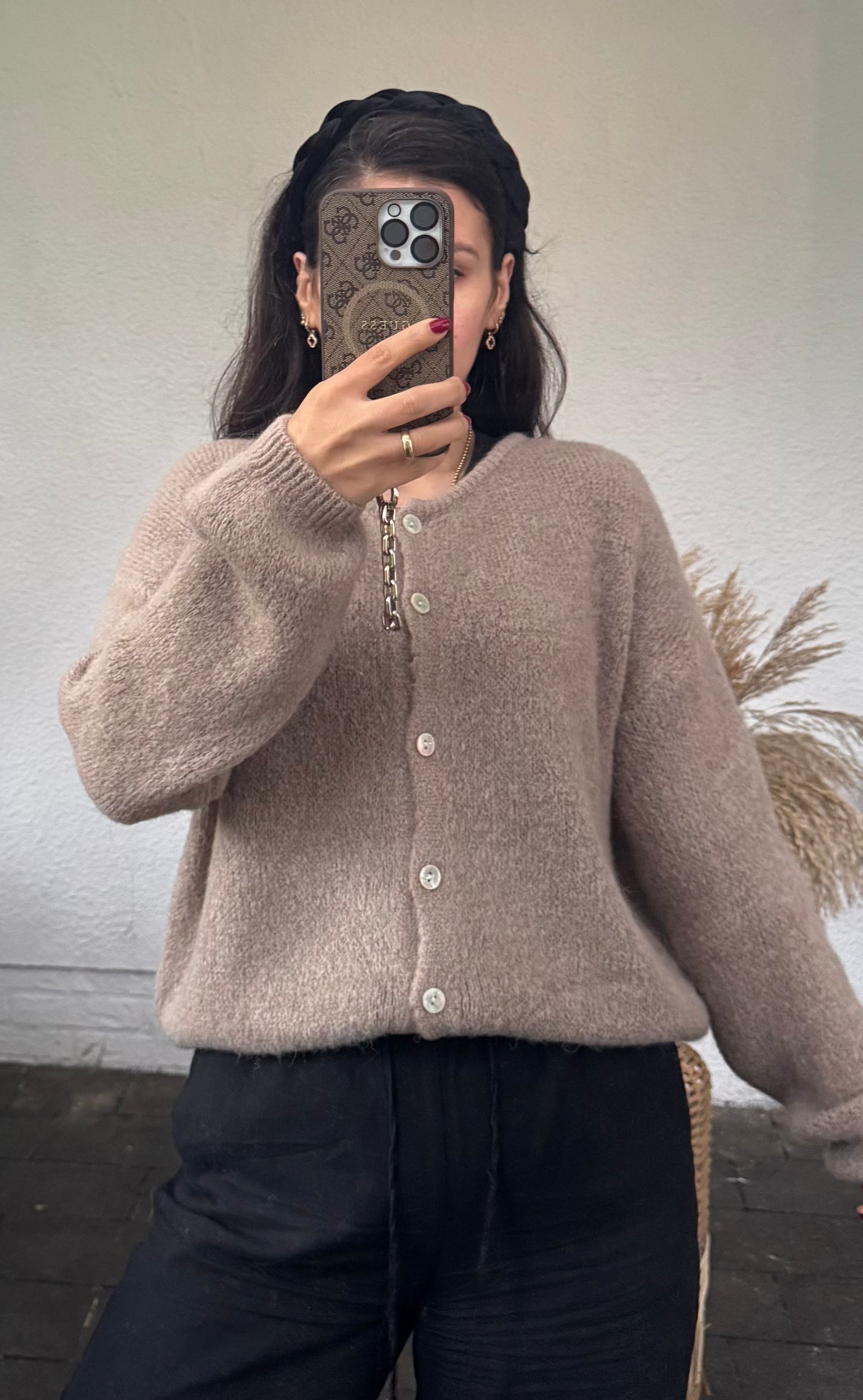 Musthave Alpaka Cardigan hellteddy