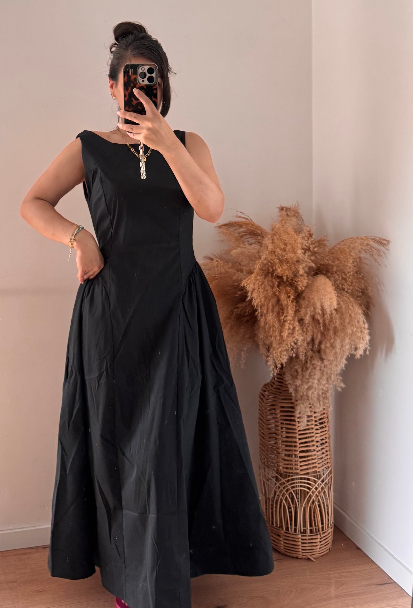 Old Money dress schwarz