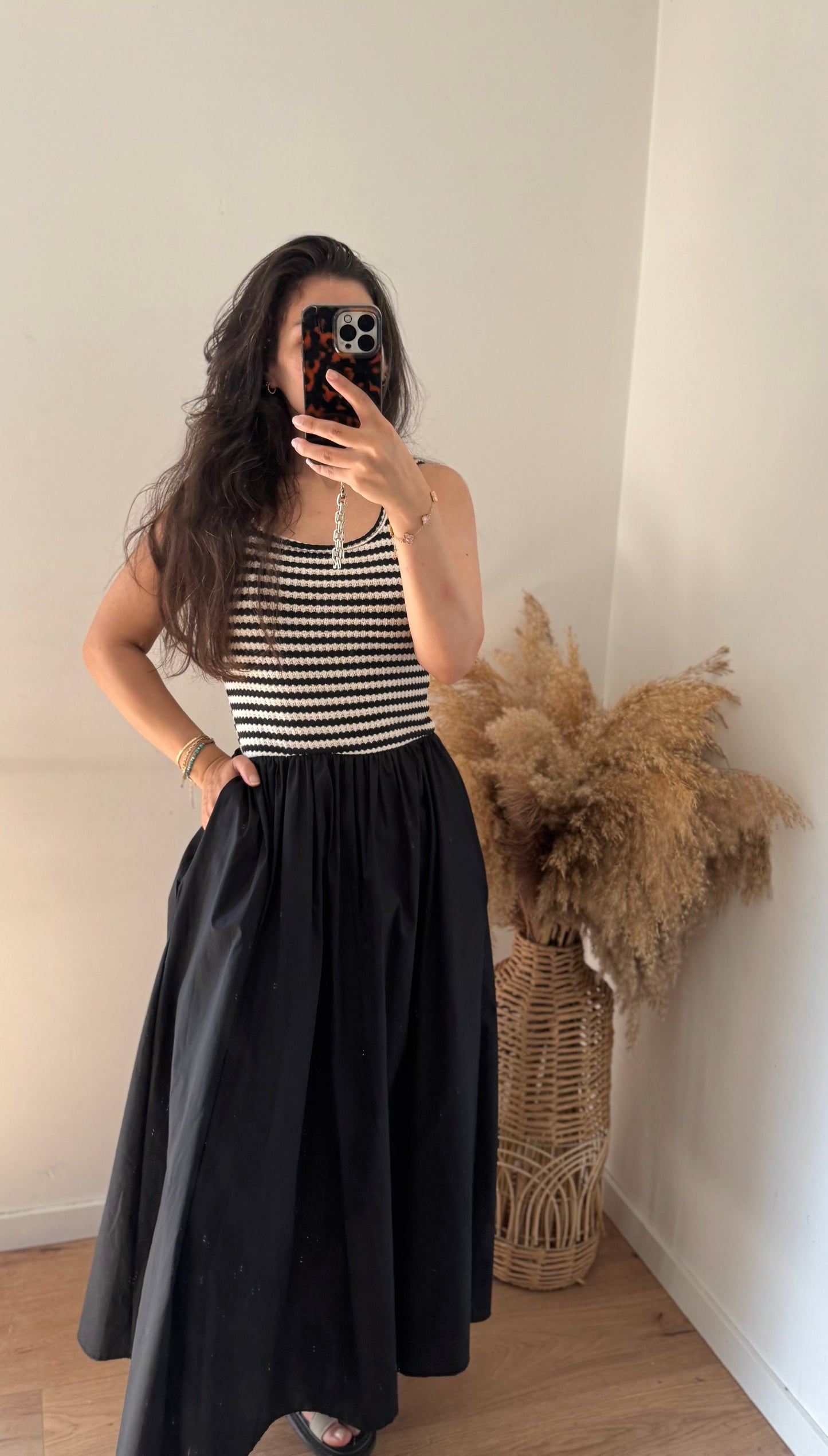 Summer Magic dress Baumwolle mit Seitentaschen