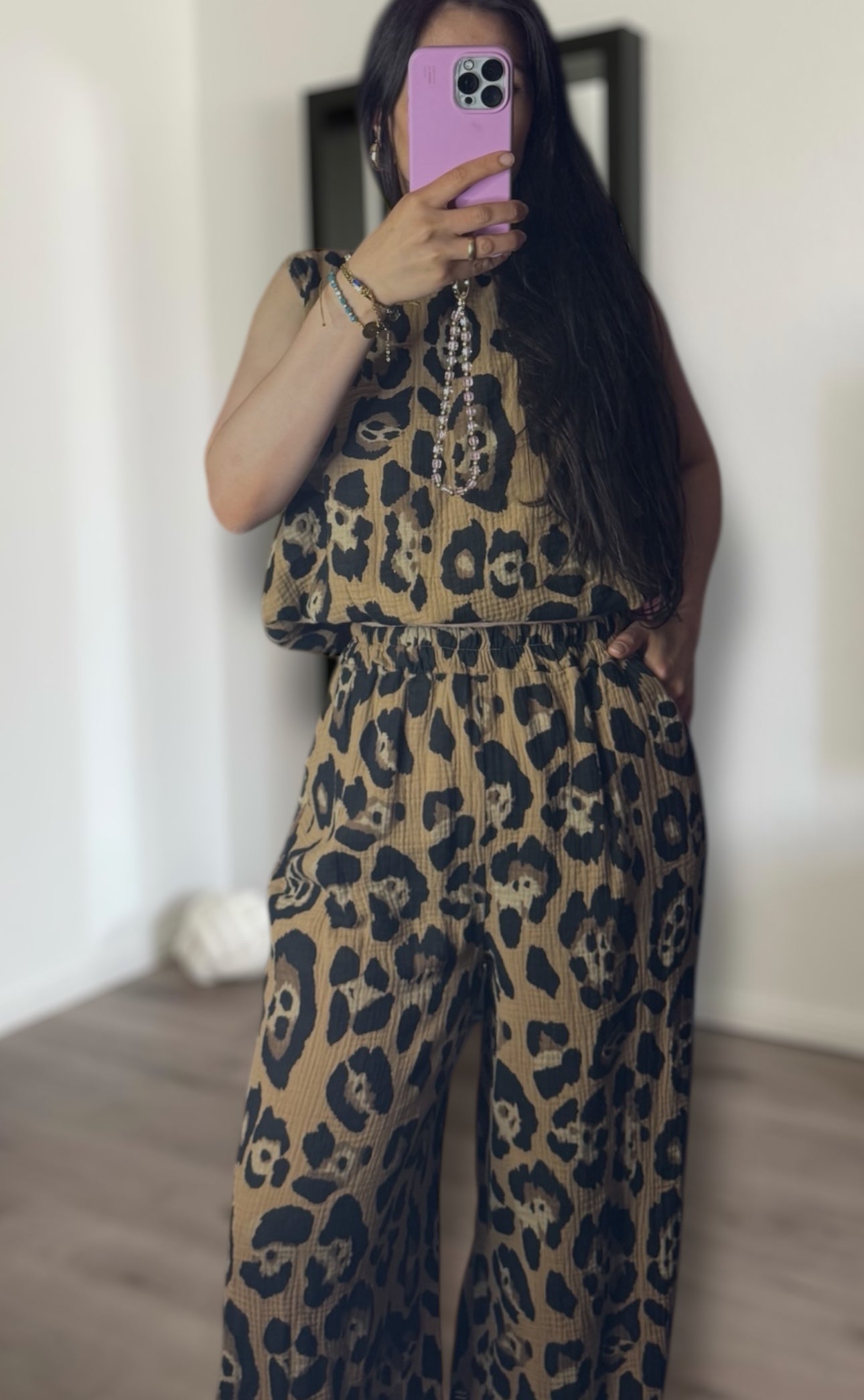 Musselin Leo( grob ) Hose