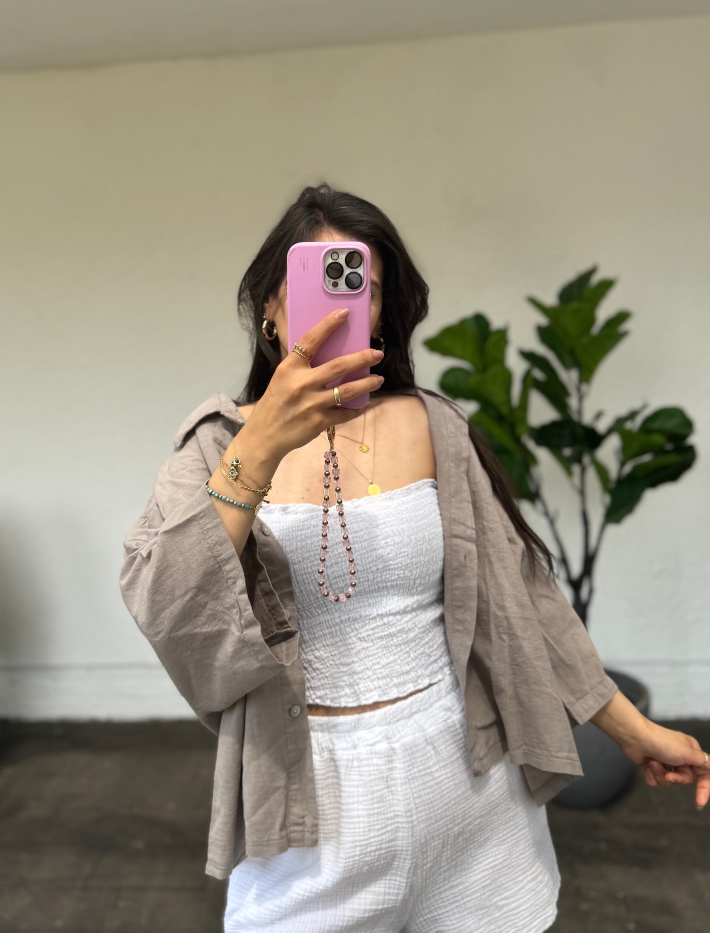 Lino-COTON Bluse versch. Farben