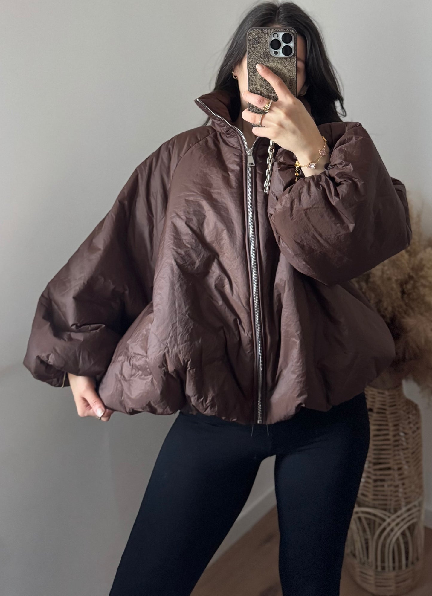 Brown Cloud Jacket