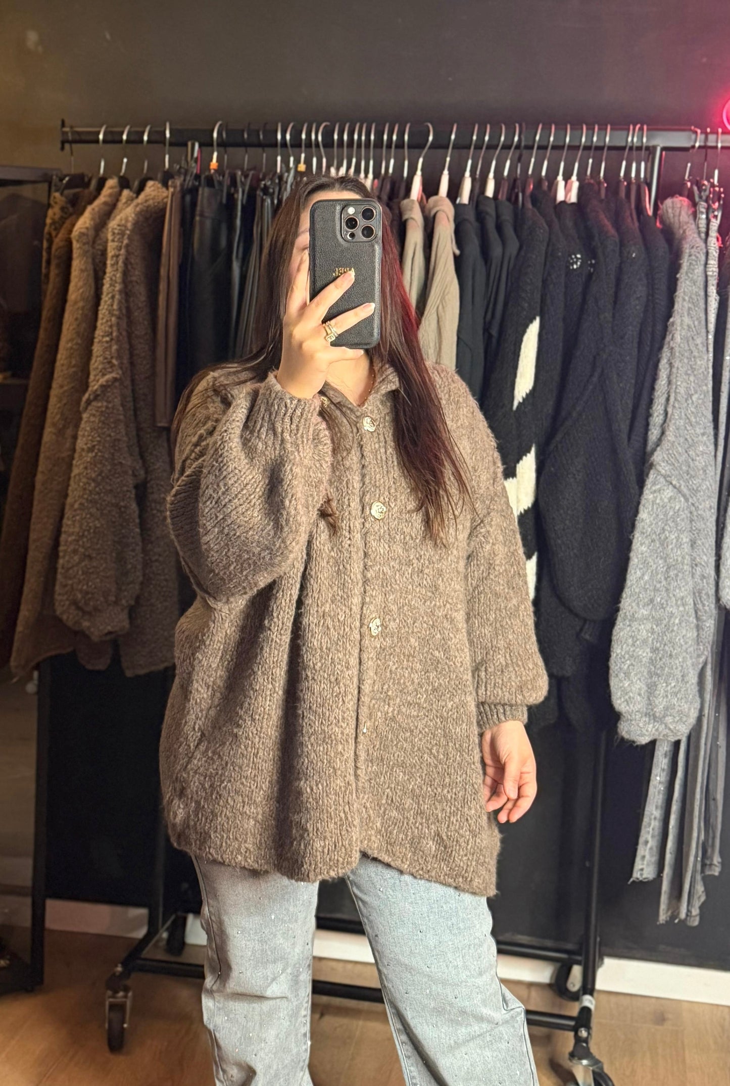 Oversize Cardigan Lelly Teddy