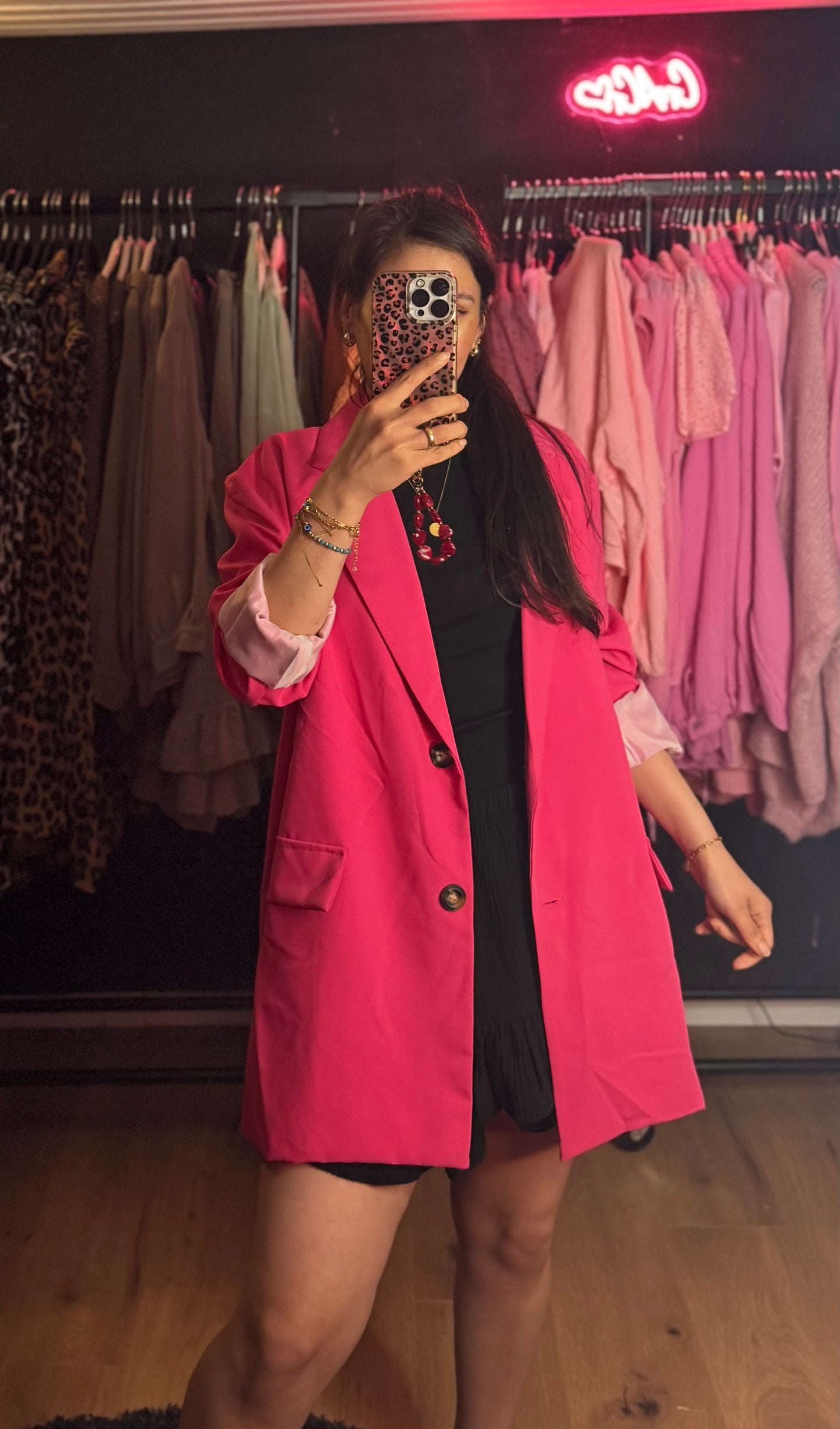Oversized Blazer pink