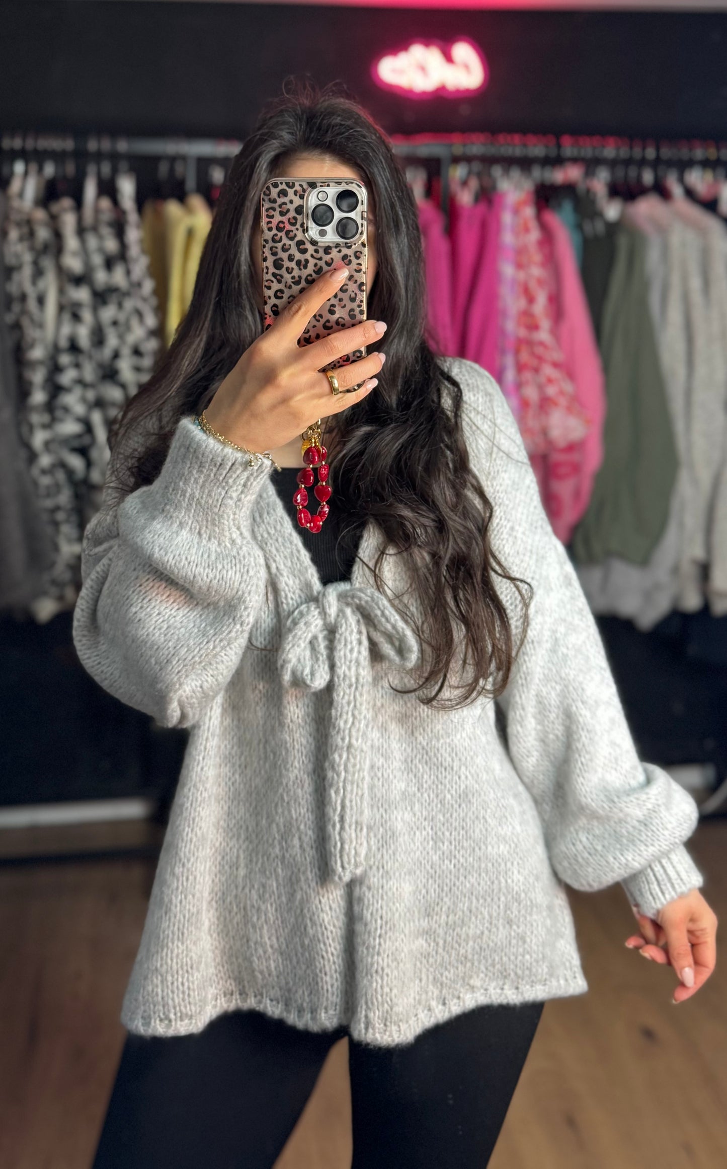 Frühlingscardigan Grey