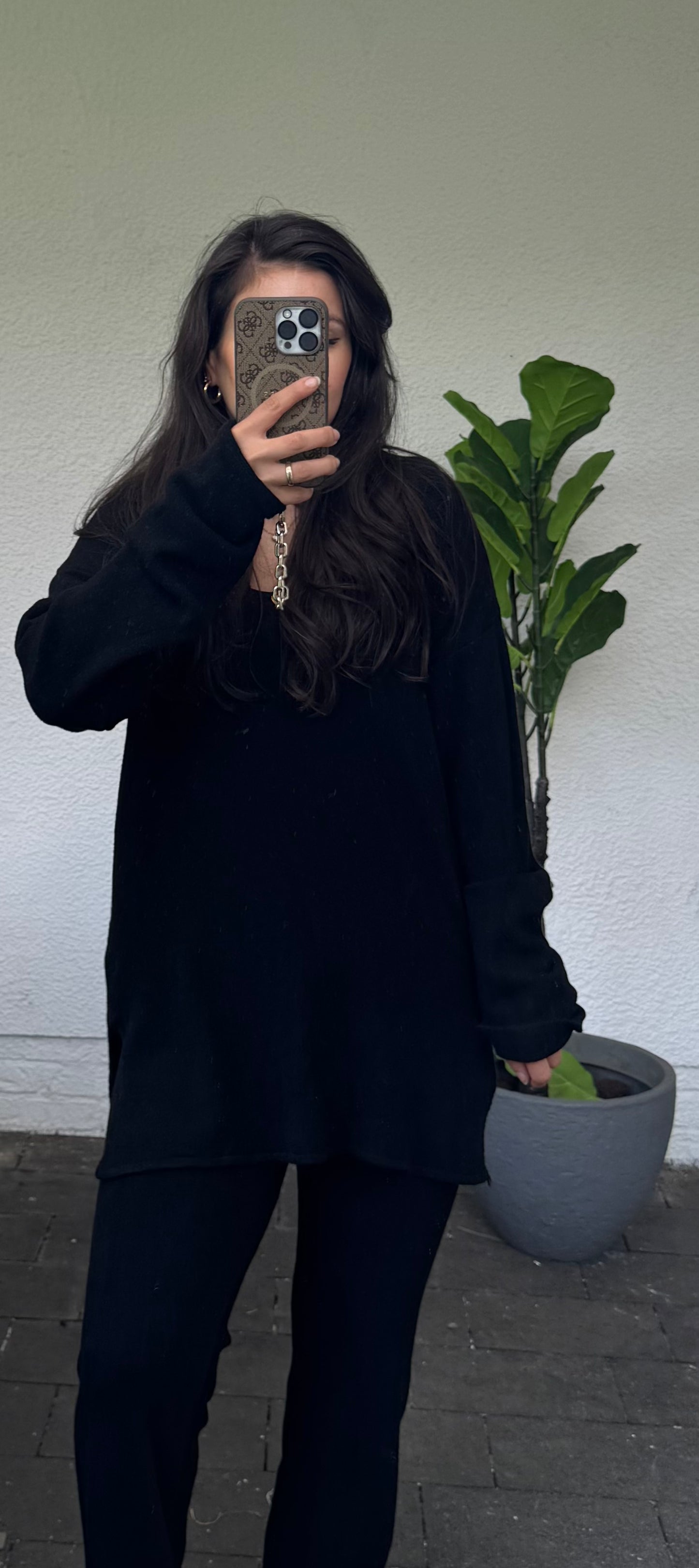 Cozy bouncy Set schwarz