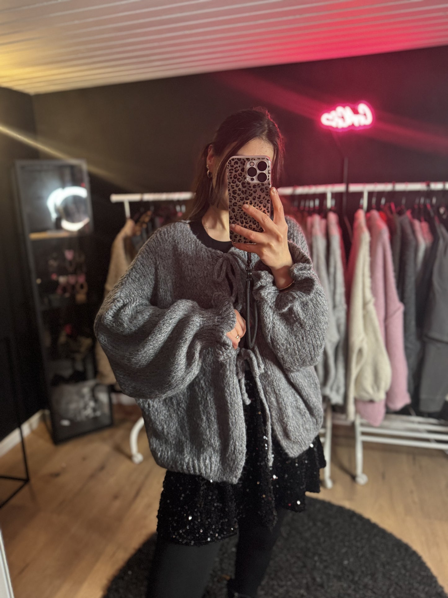 Schleifen Cardigan Su