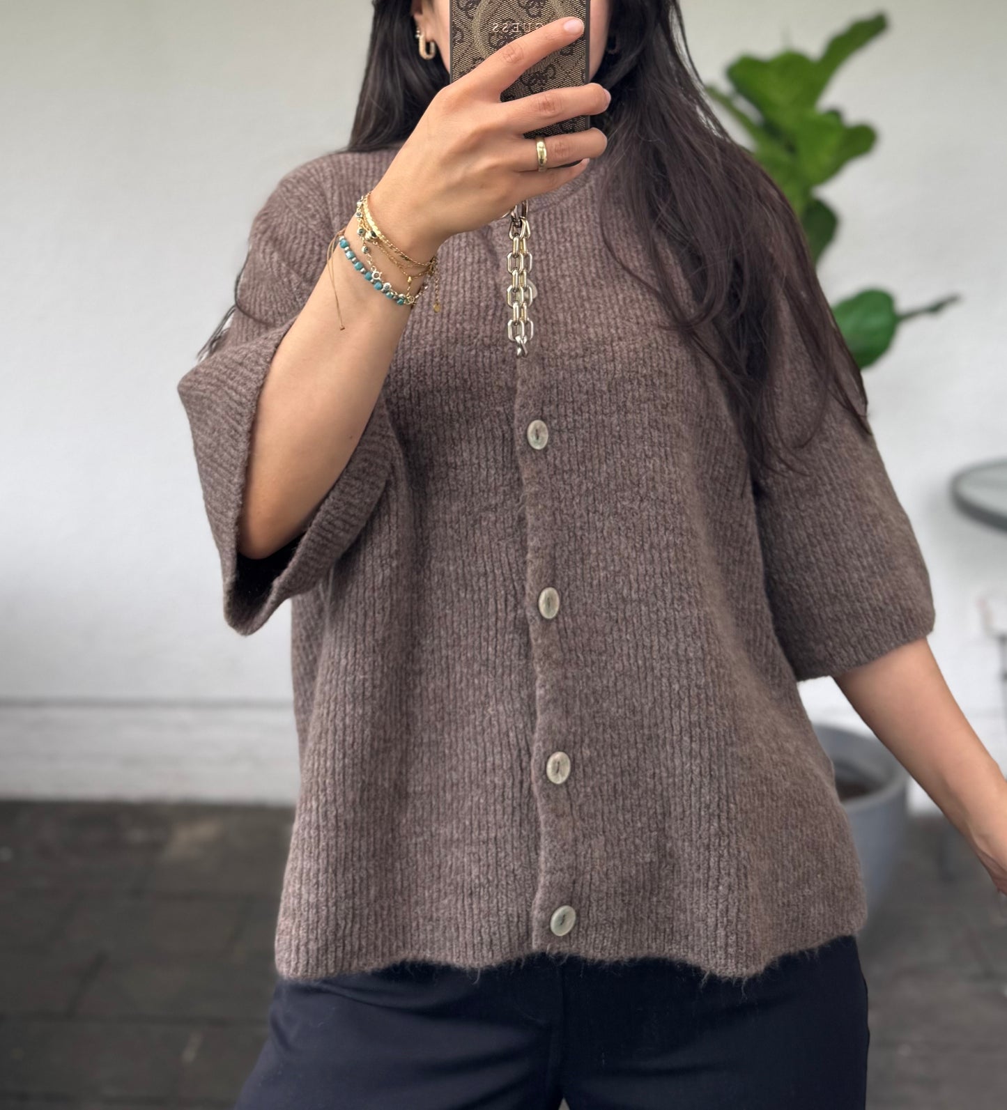 Midarm Cardigan Teddy