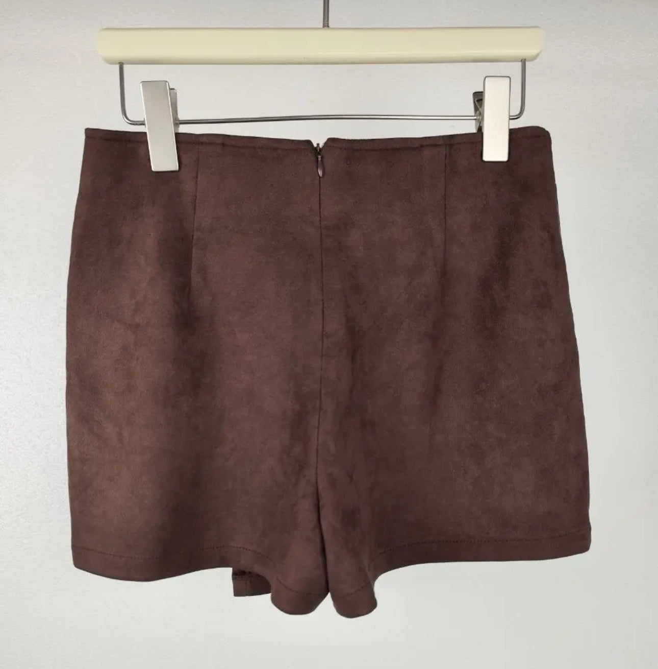 Wildleder Hosenrock braun fällt größer als xs=s s=m …