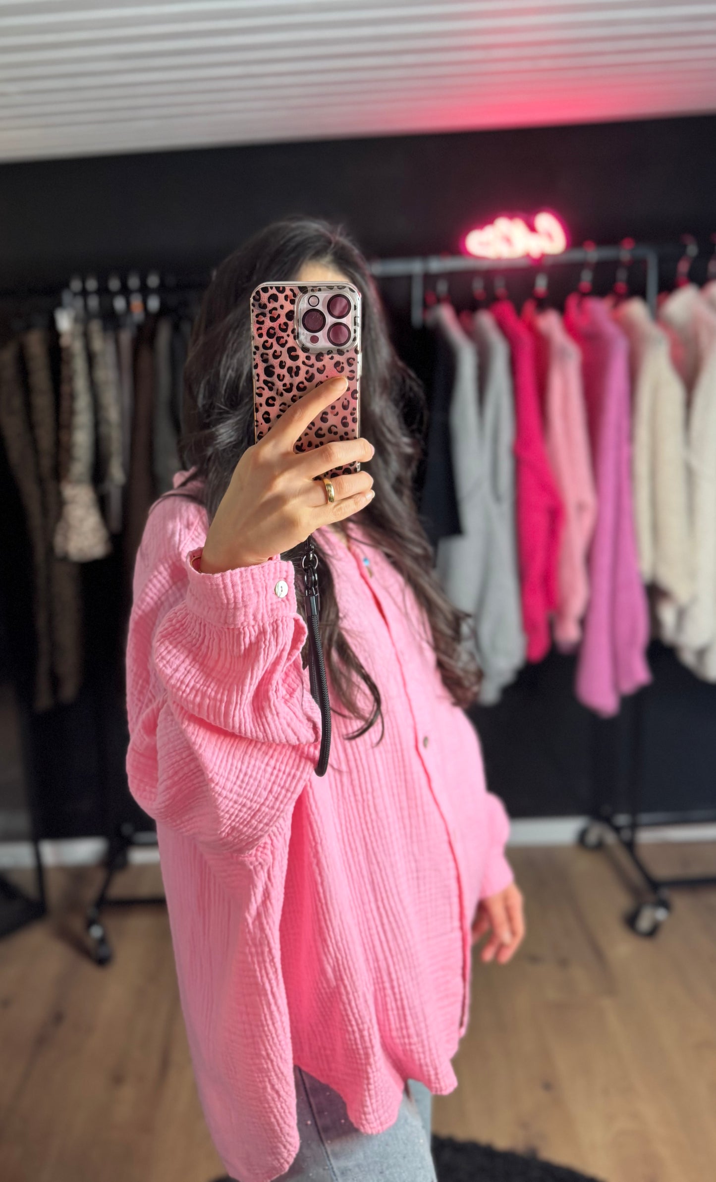 Musselin Bluse Bubble