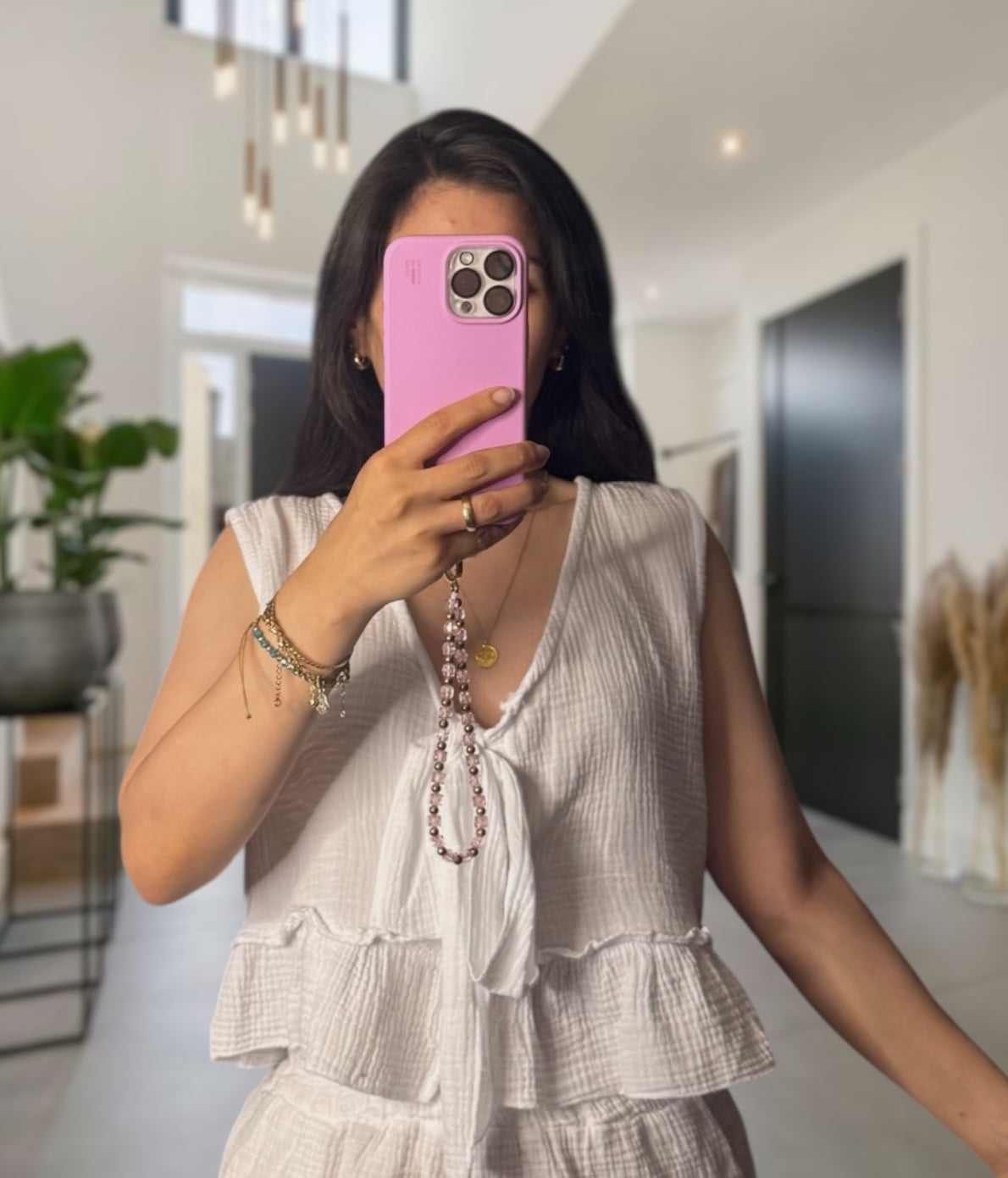 Musselin Top Coco versch. Farben