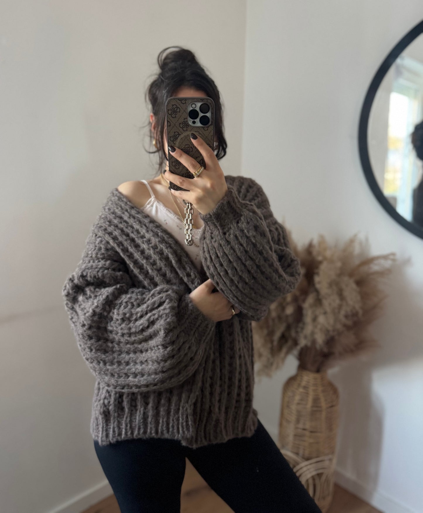 Chunky Cardigan versch Farben