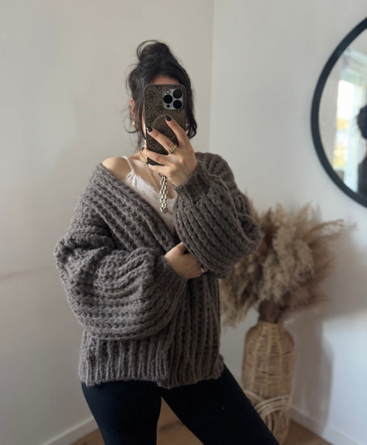 Chunky Cardigan versch Farben