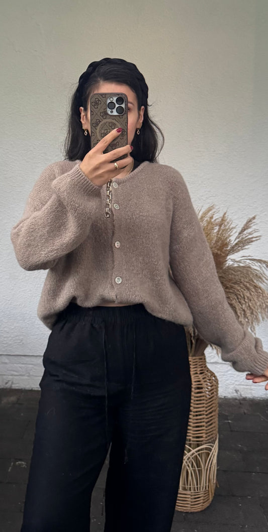 Musthave Alpaka Cardigan hellteddy