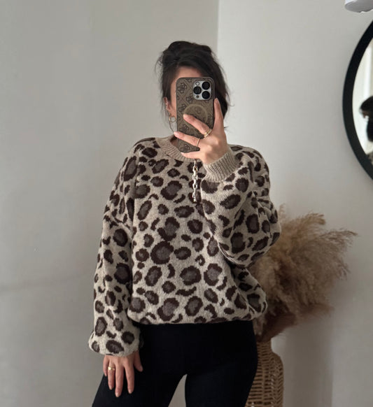 Leo Dream Pullover taupe