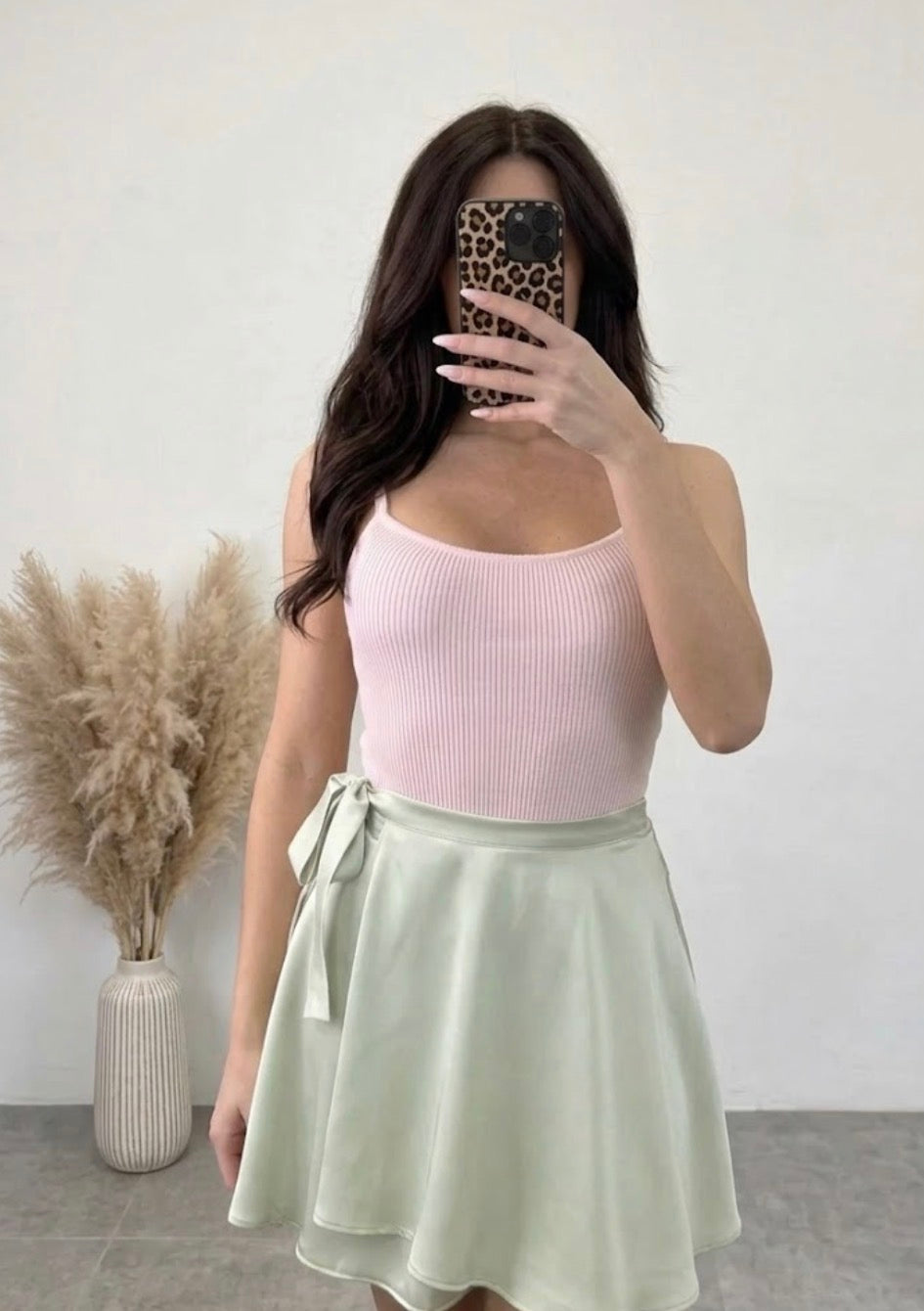 Basic ripp Body rosa