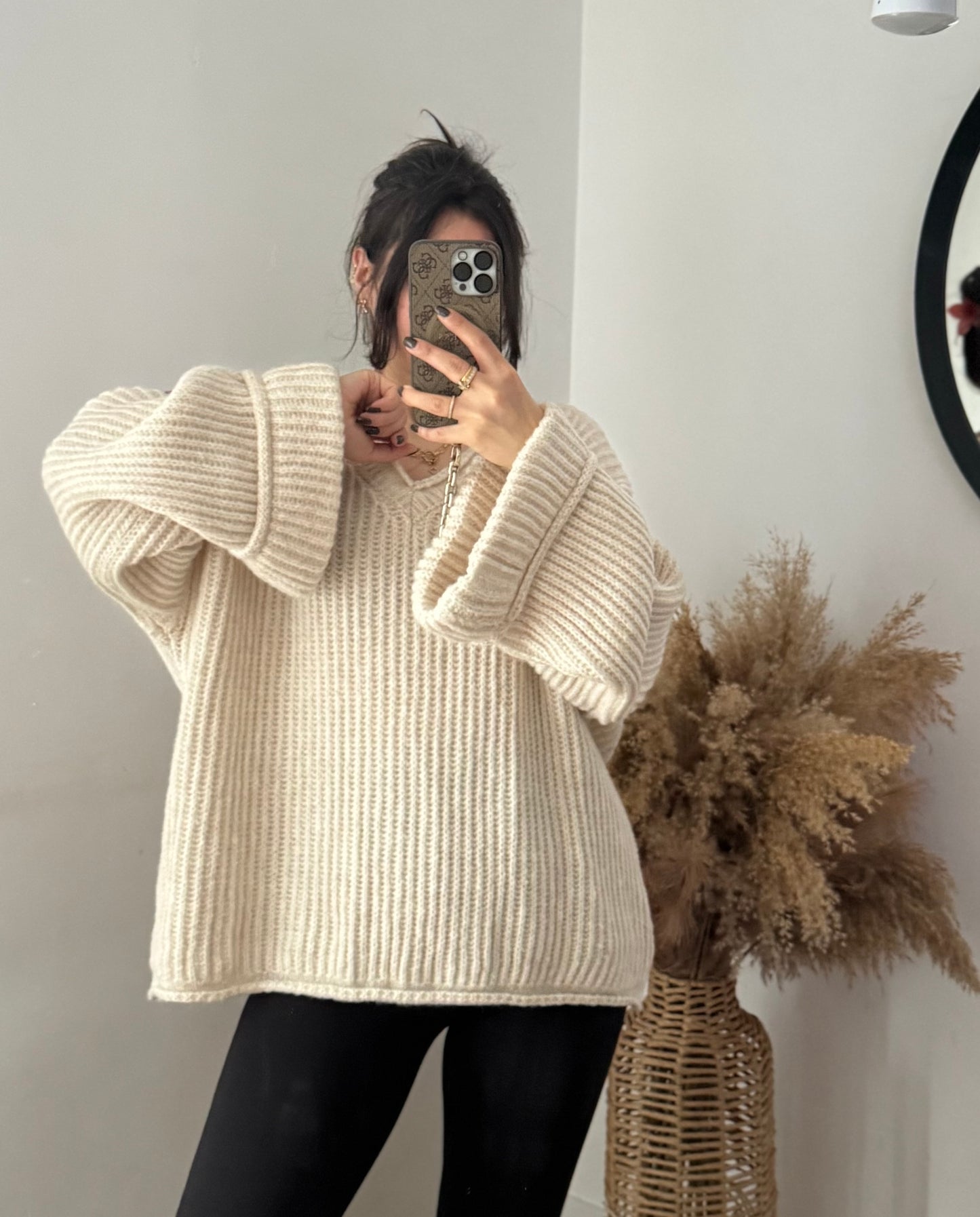 Chunky Pullover GRACE versch. Farben
