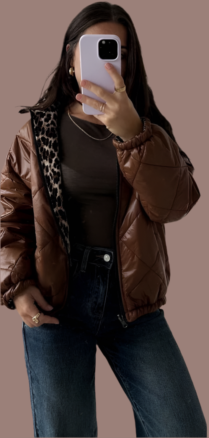 Leo/Braun Wendejacke