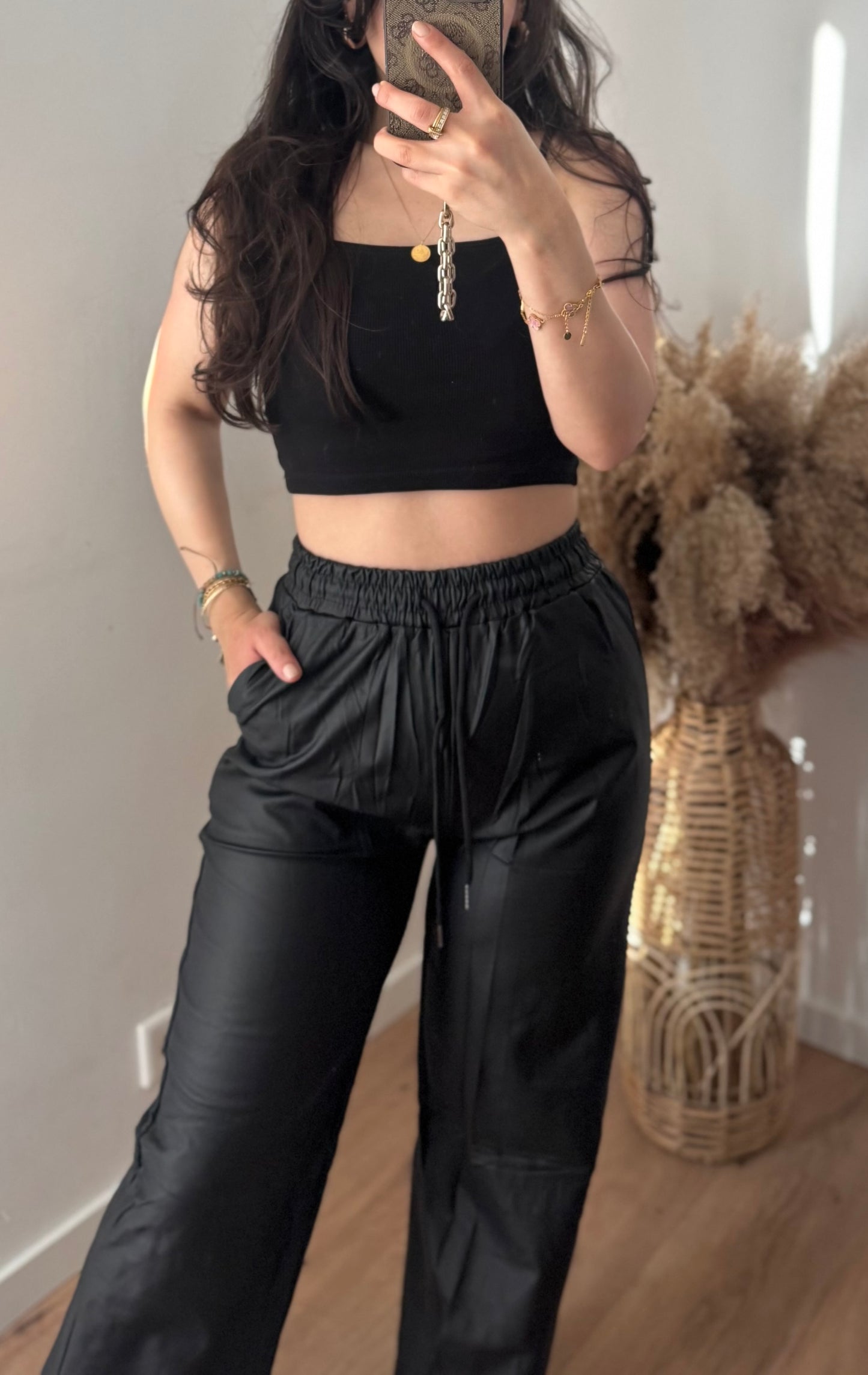 SoftSlouch Lederhose gefüttert