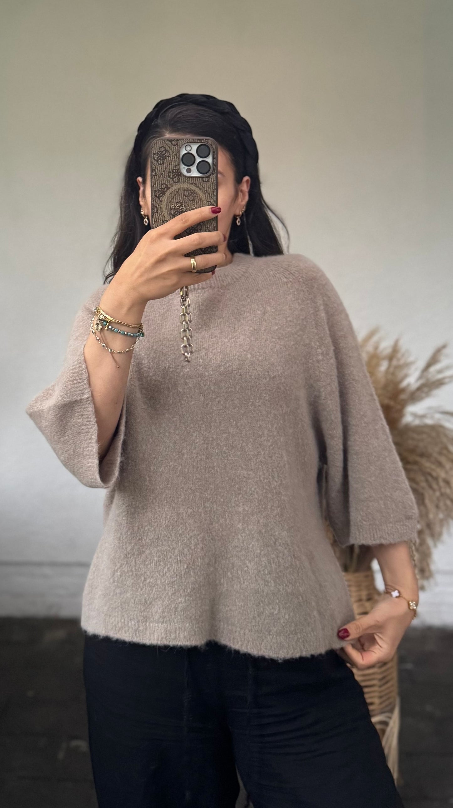 Alpaka Midarm hell Teddy