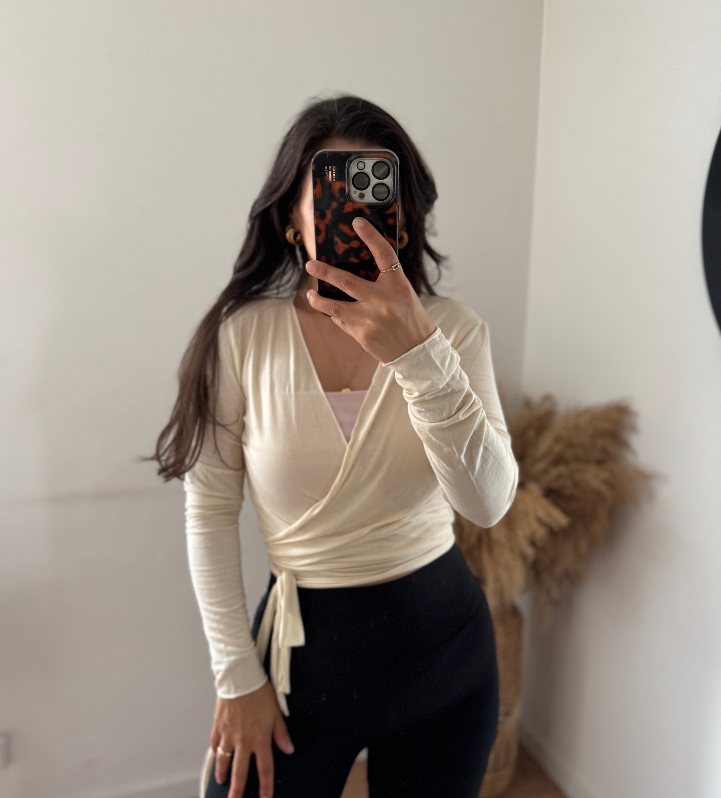Yoga Top beige