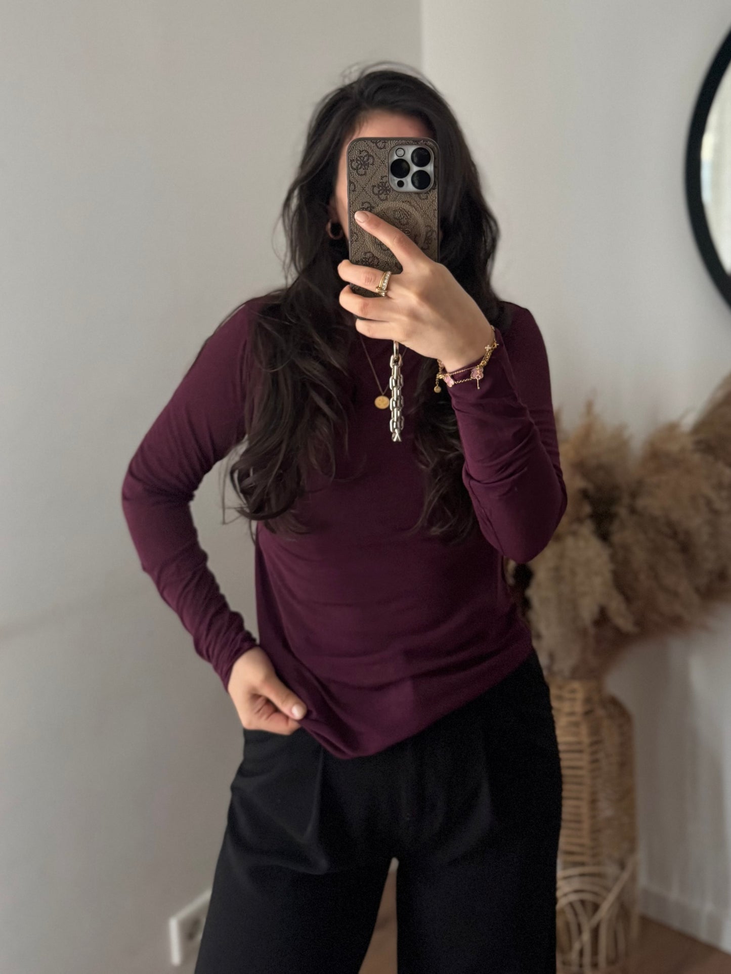 Soft cashmere longssleeve versch. Farben