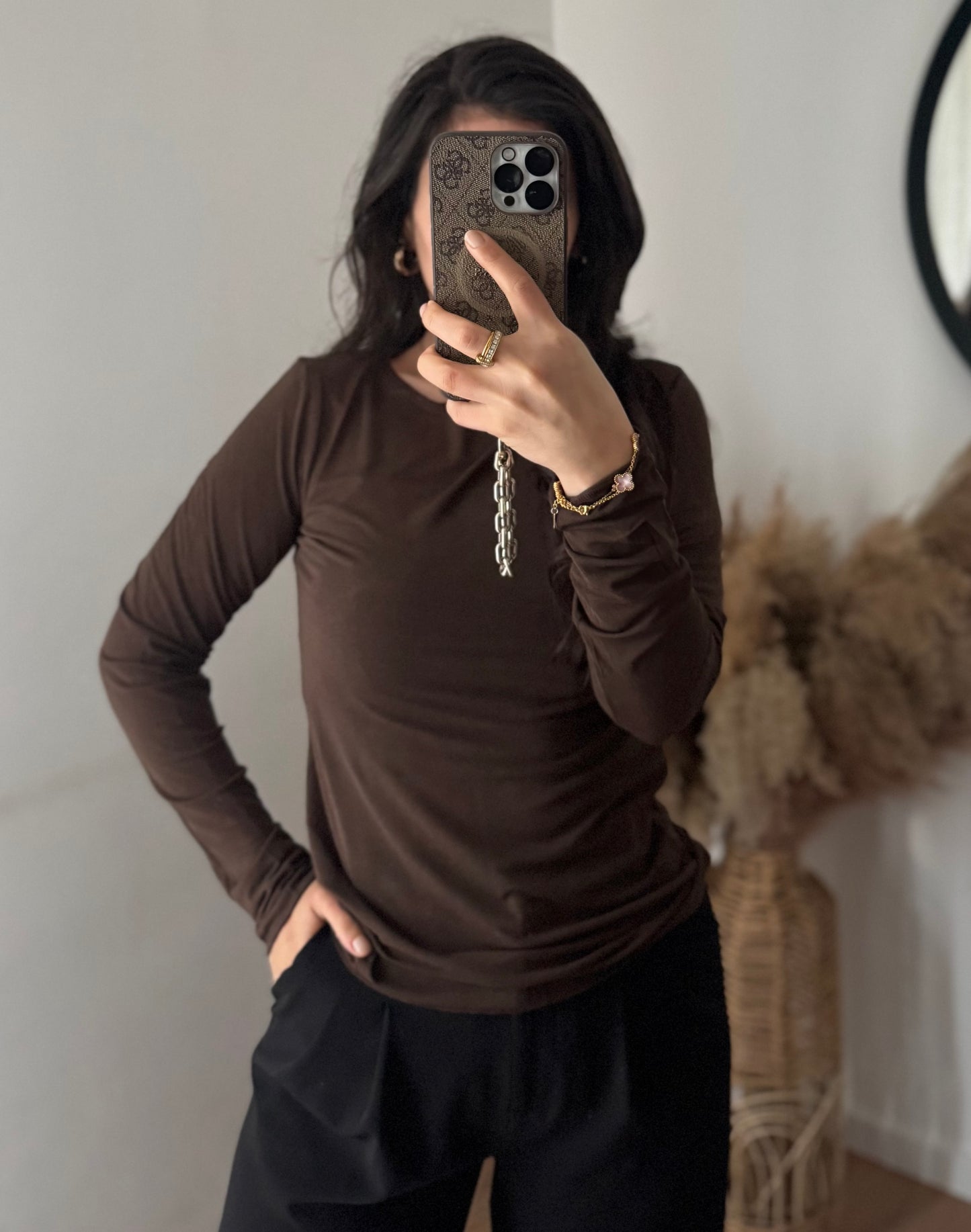 Soft cashmere longssleeve versch. Farben