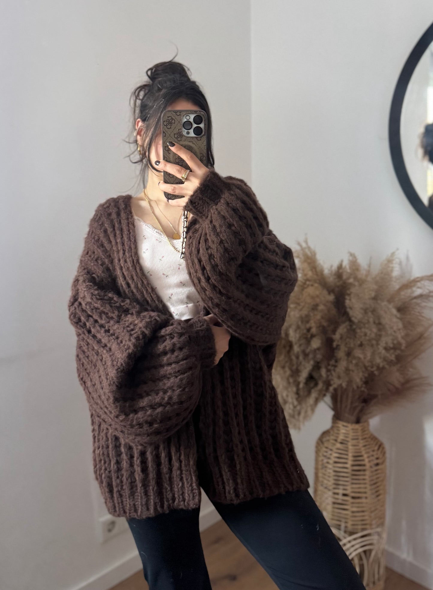 Chunky Cardigan versch Farben