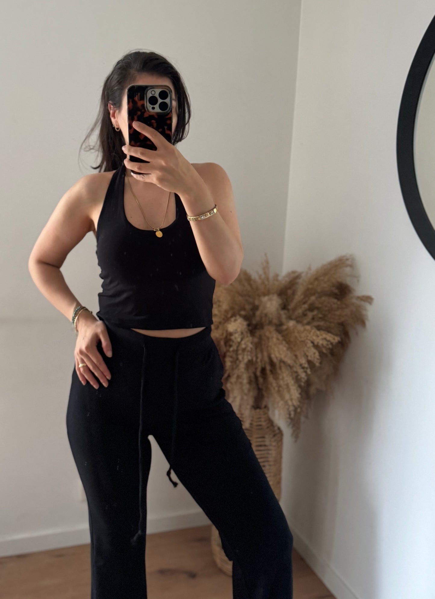 Basic Lounge Hose schwarz