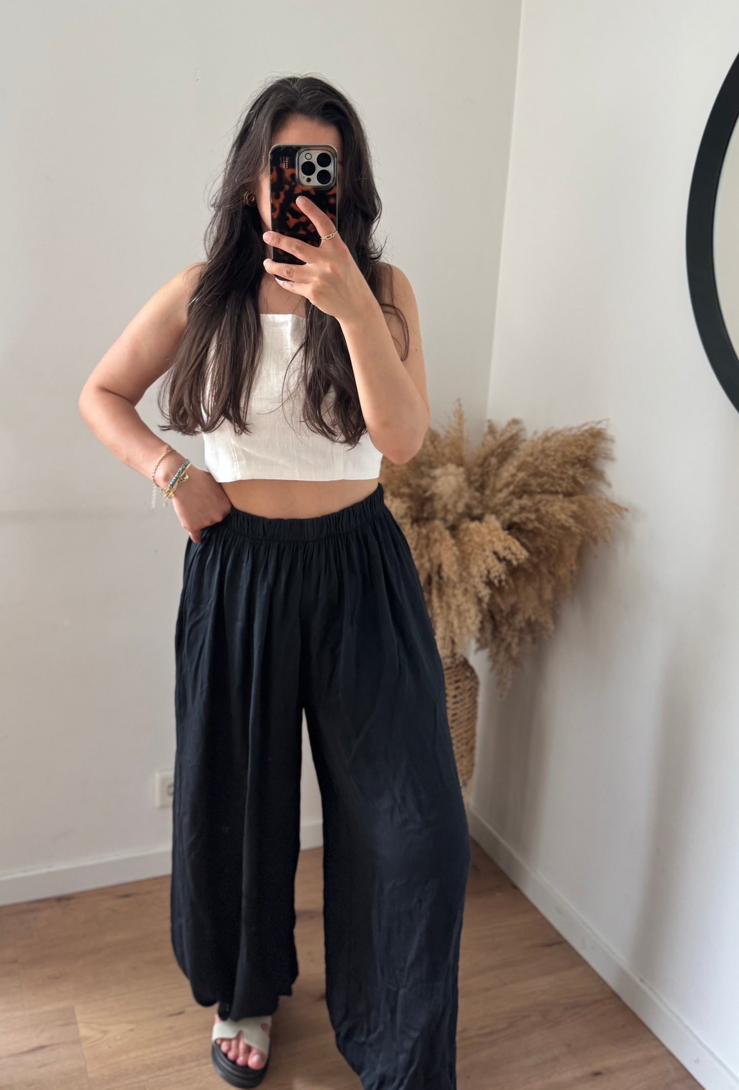 Aladdin Hose Viscose black