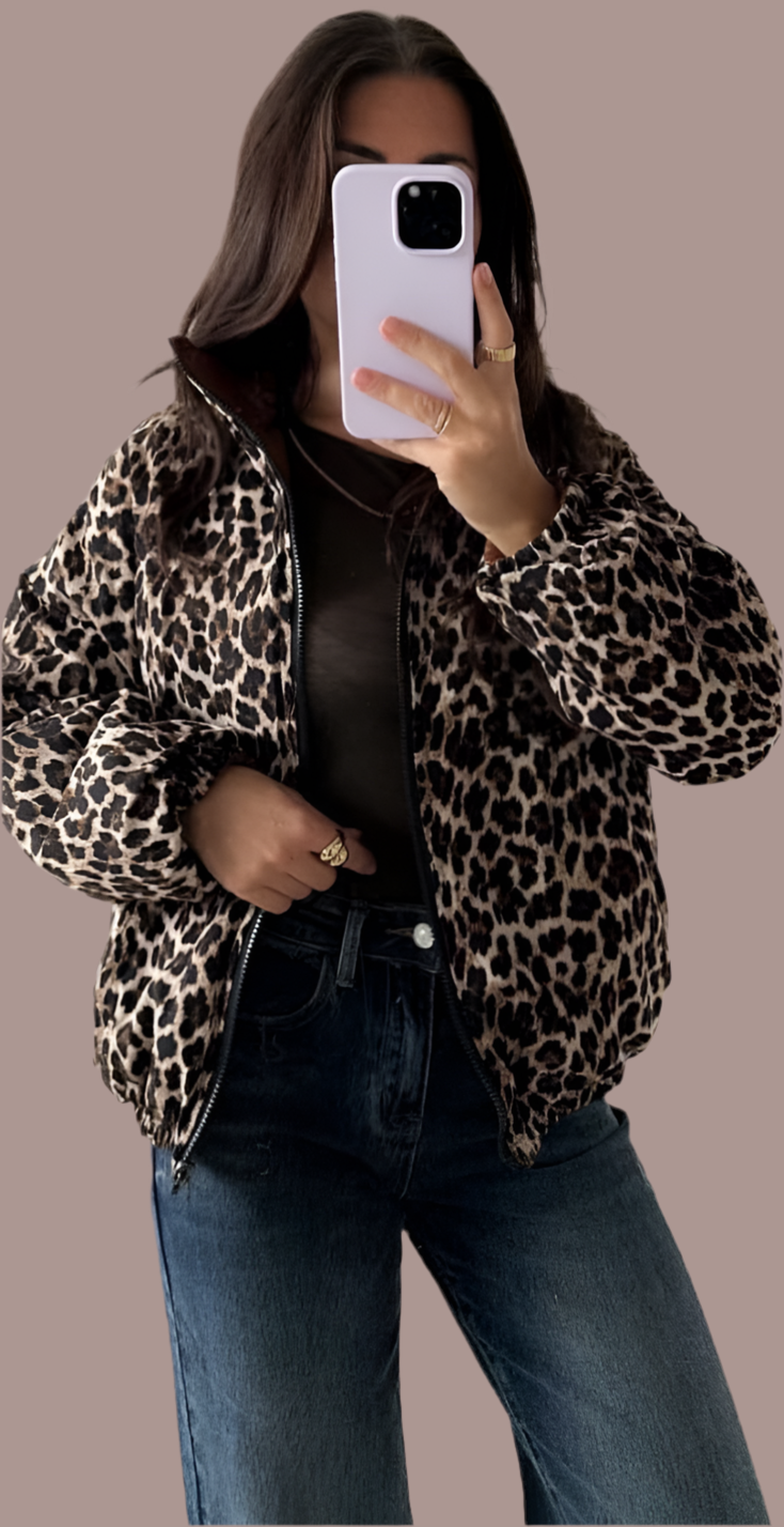 Leo/Braun Wendejacke