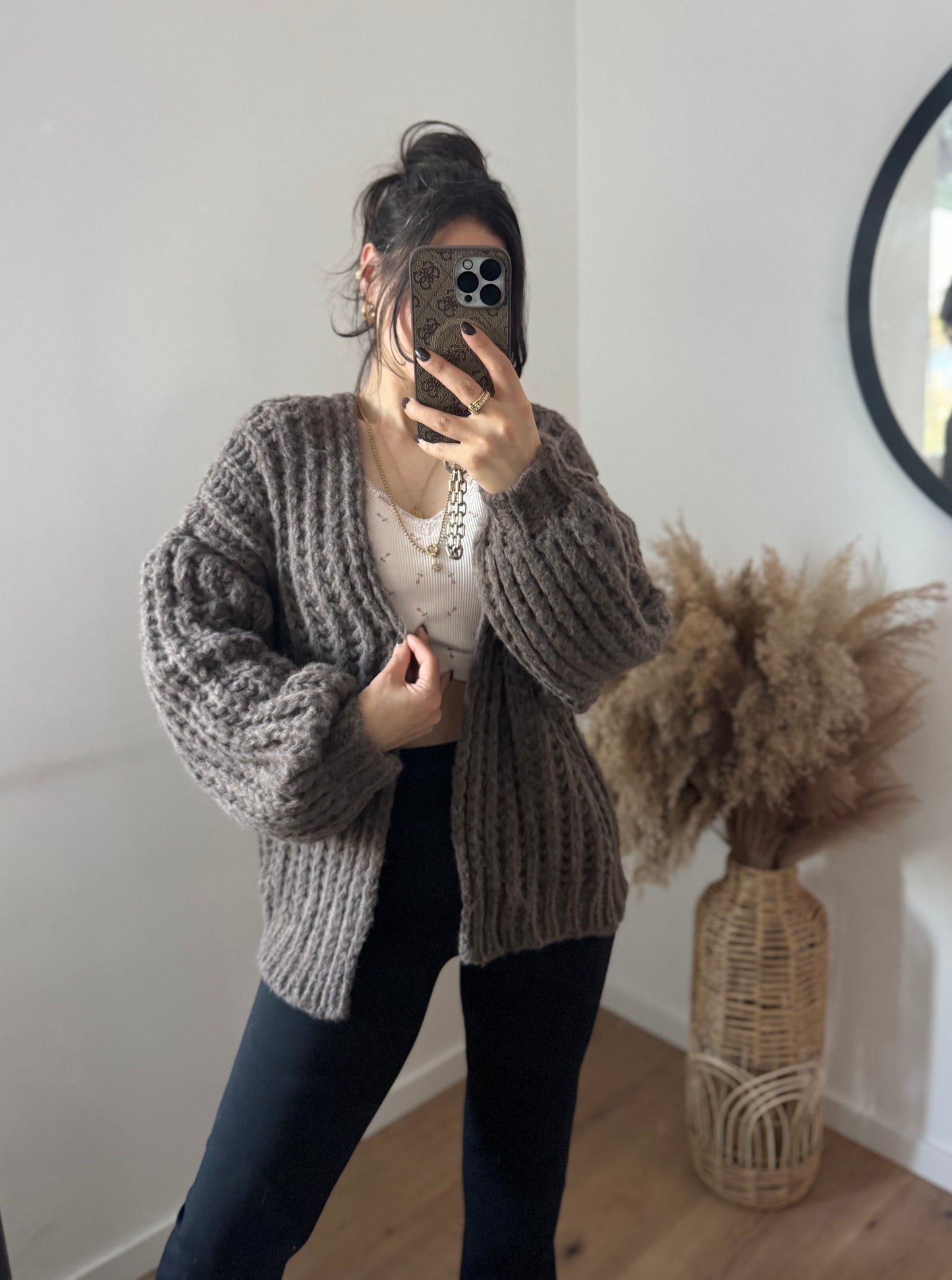 Chunky Cardigan versch Farben
