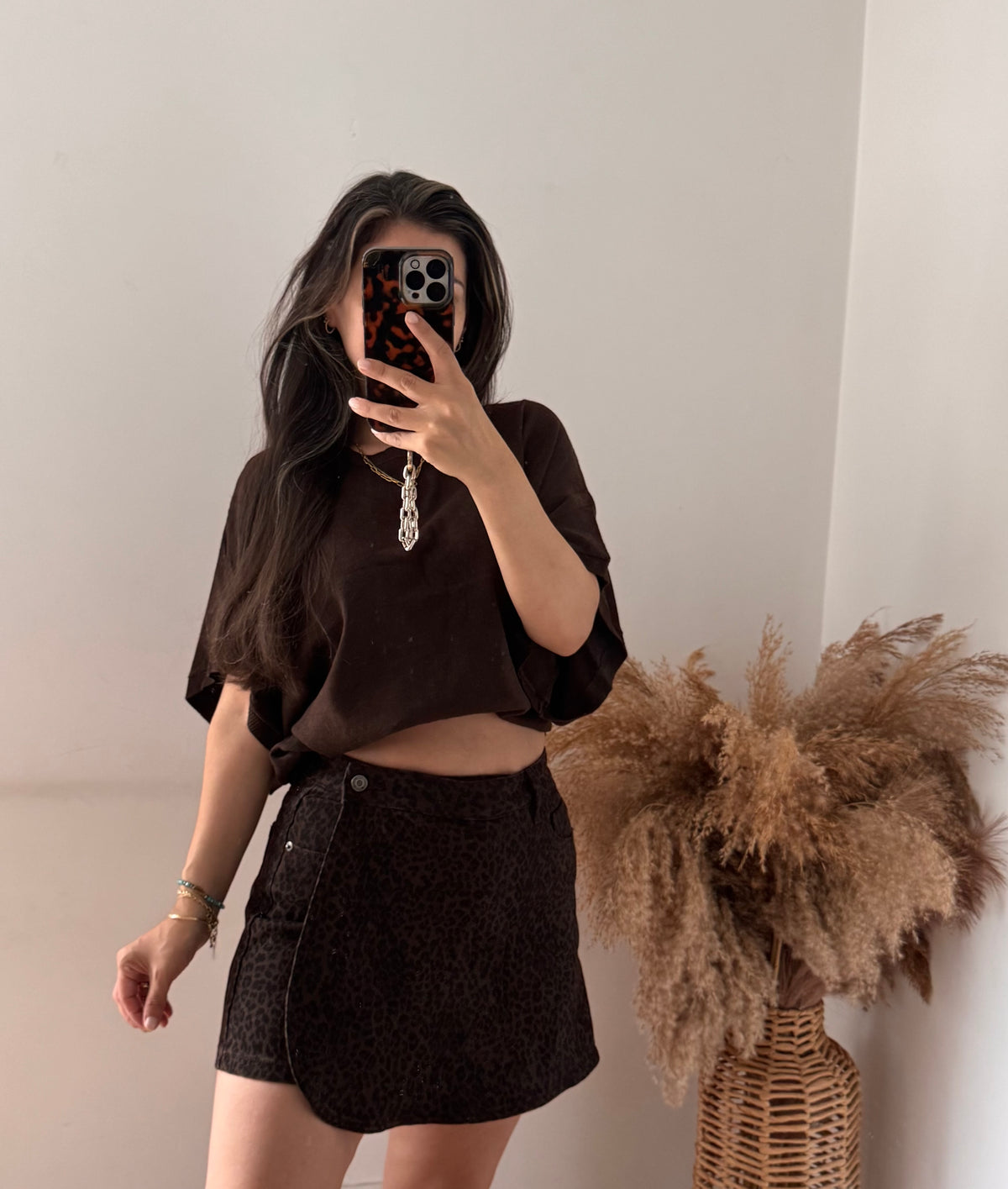 Redial dunkel Leo skort