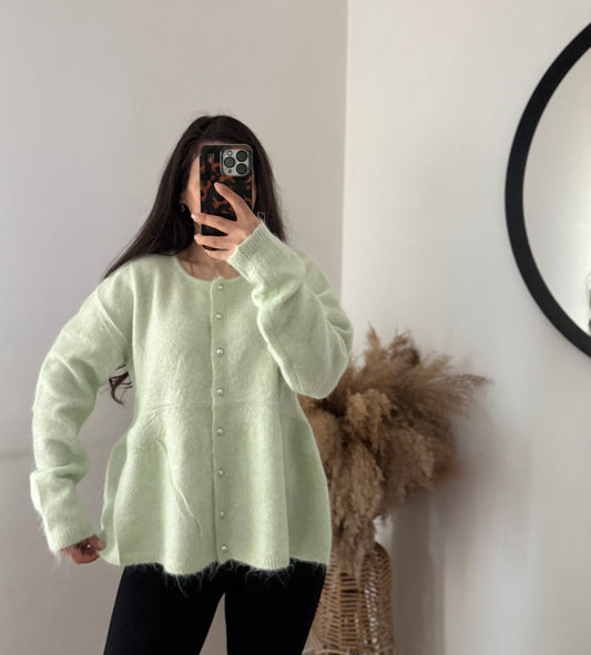 Peplum Musthave cozy Mint