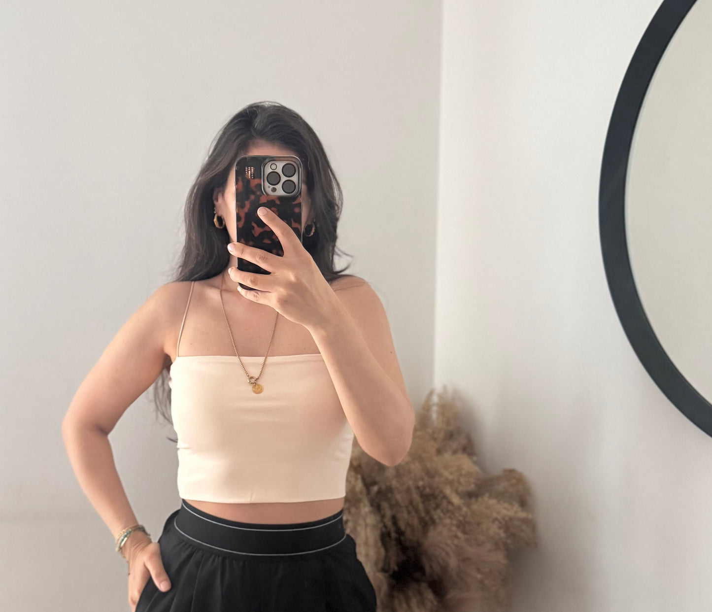 Träger top beige