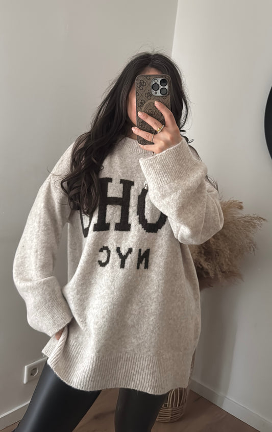 Soho Long Pulli hell