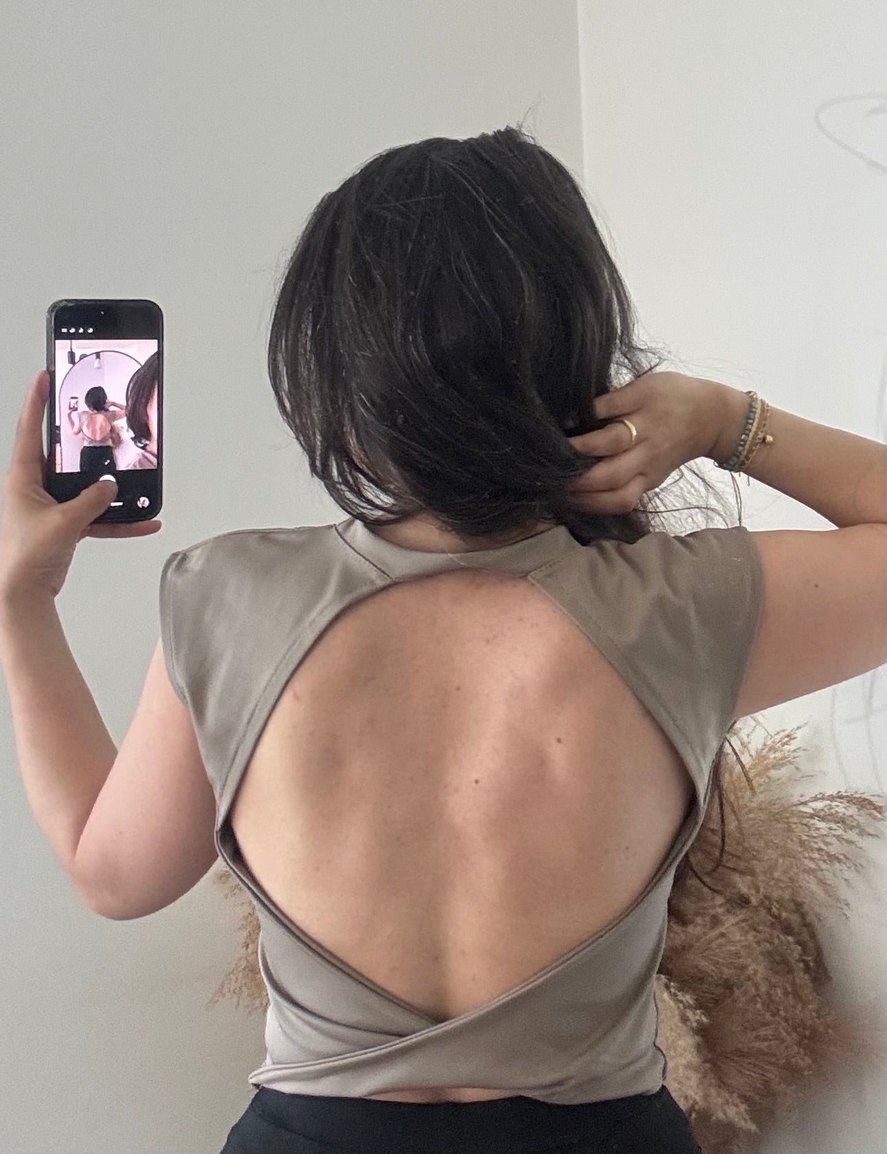 Backless top versch Farben