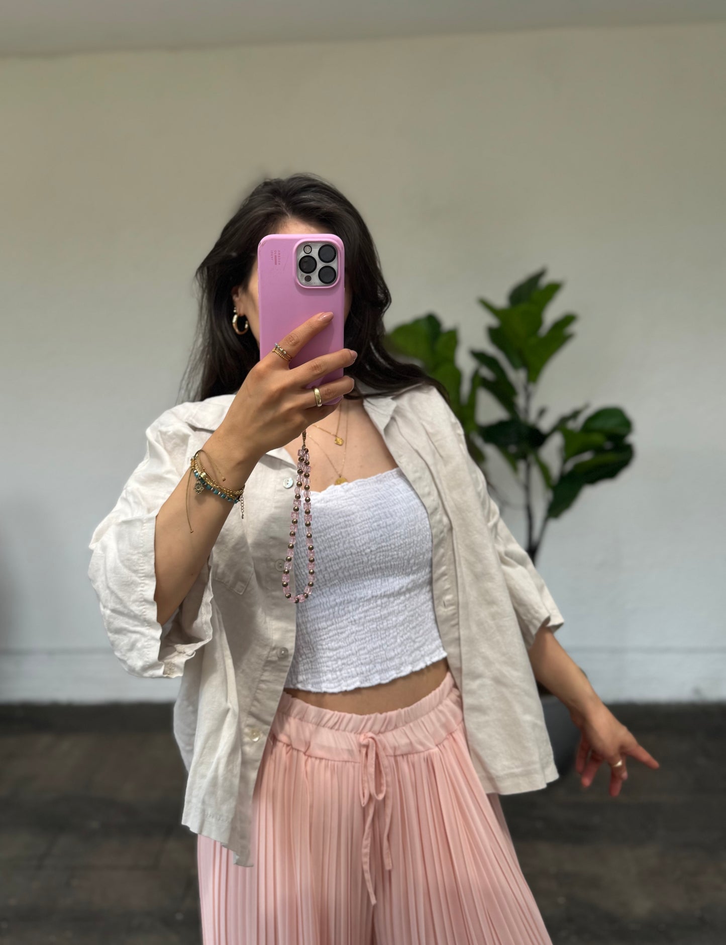 Lino-COTON Bluse versch. Farben