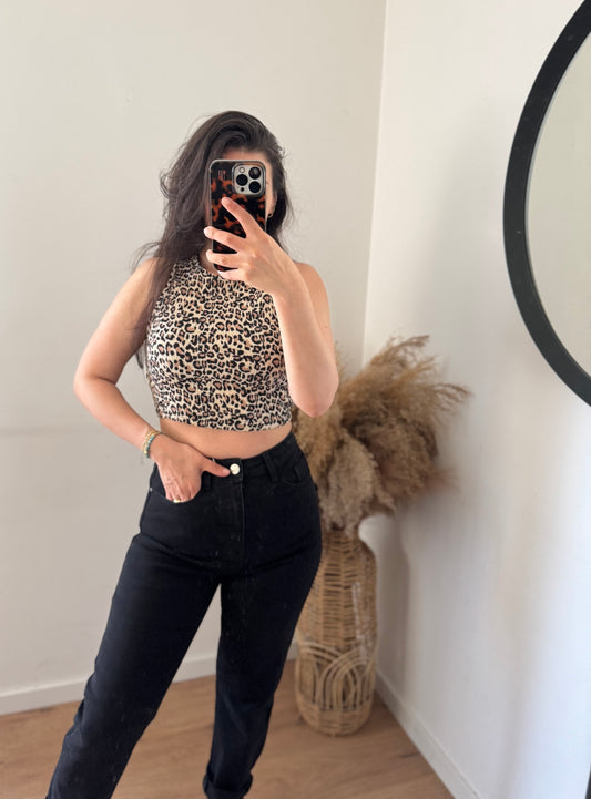 Comfy black Mom Jeans
