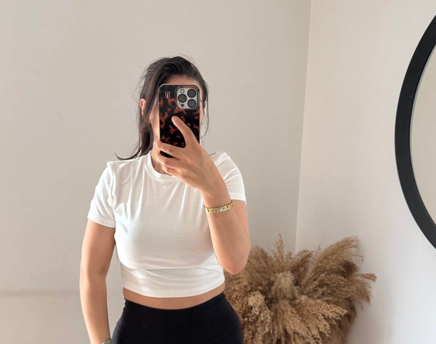 Crop Shirt versch Farben