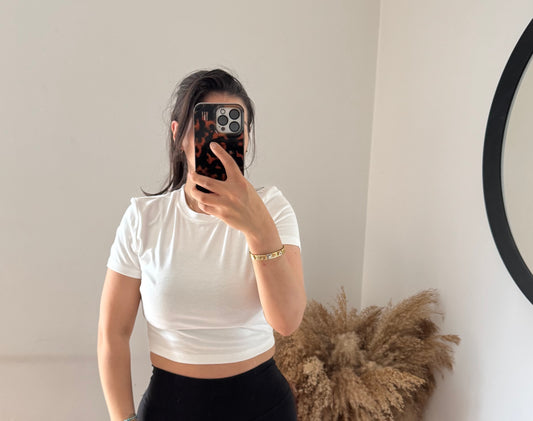 Crop Shirt versch Farben
