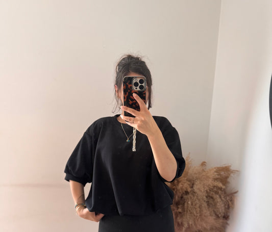 MİDARM Sweater  schwarz