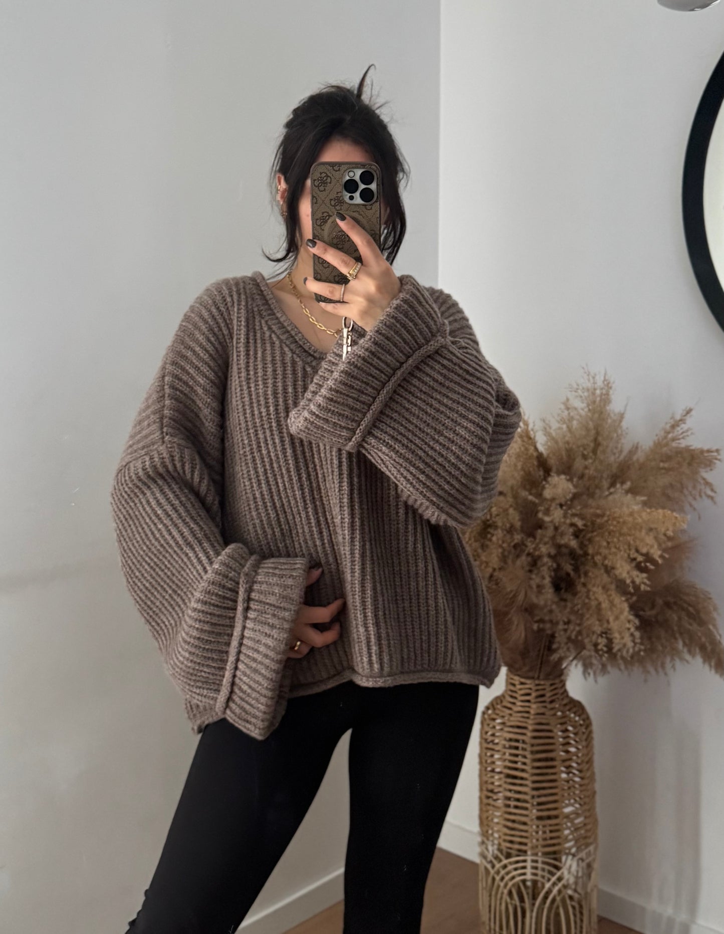 Chunky Pullover GRACE versch. Farben