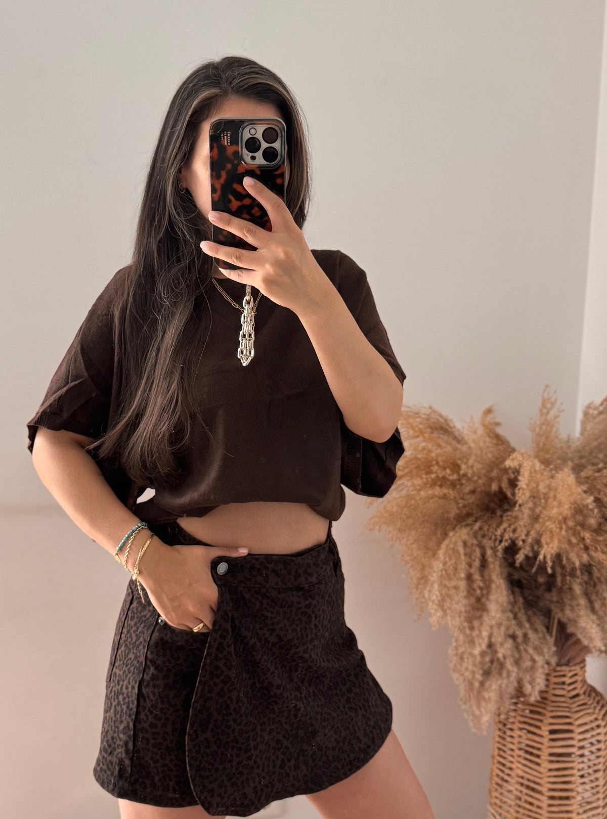 Redial dunkel Leo skort