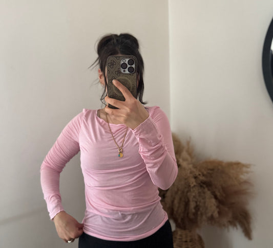 Spring cashmere rosa
