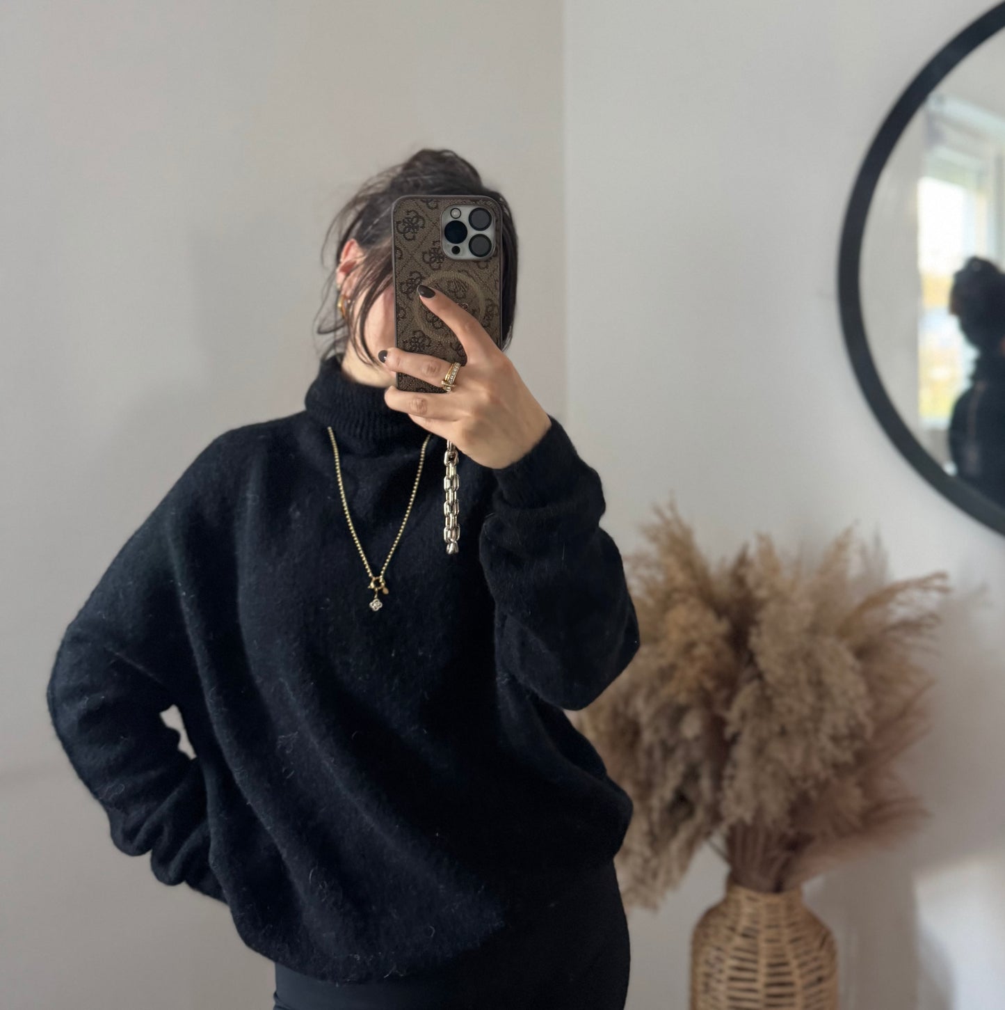 Babyalpaka Rollkragen Pullover