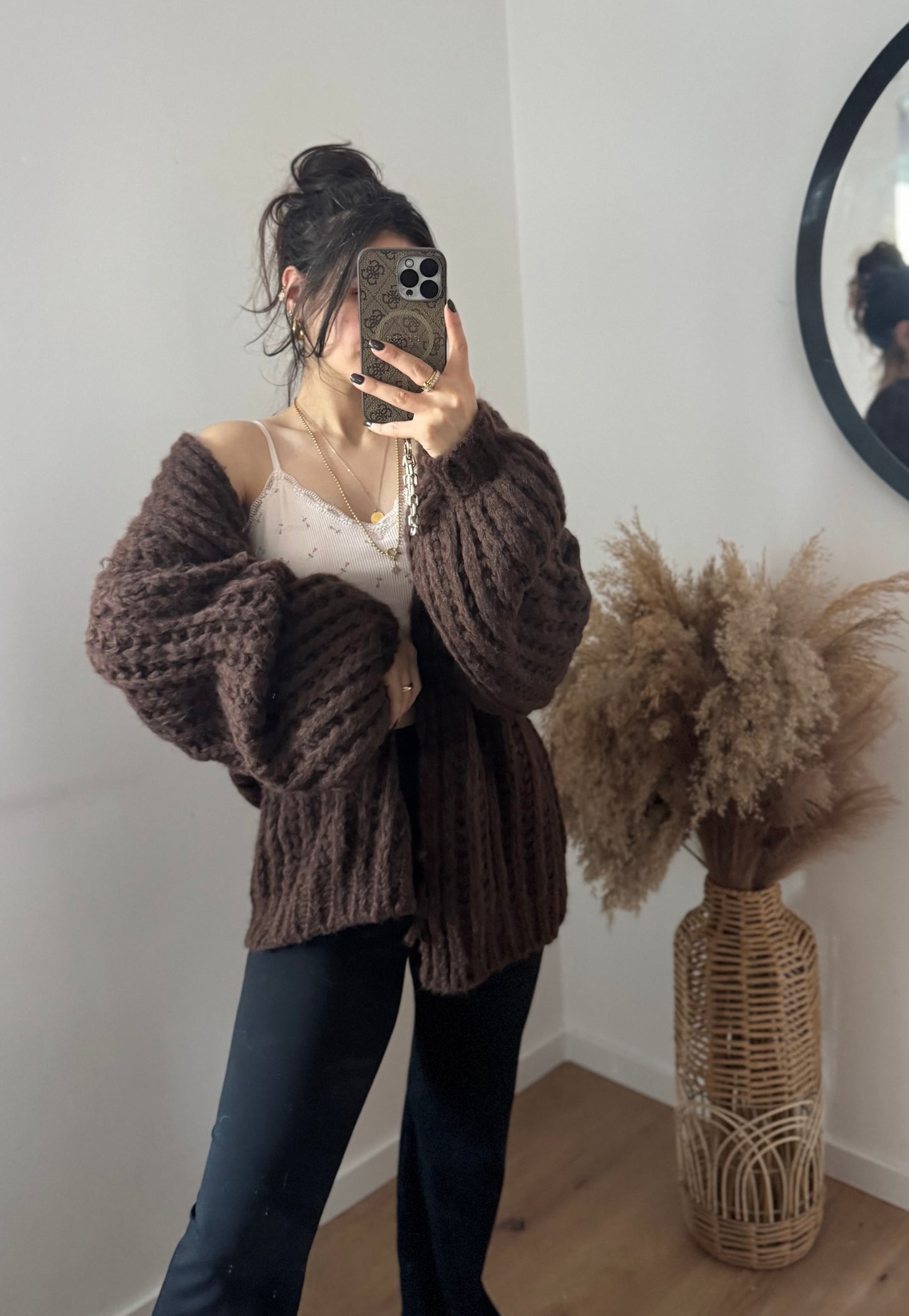 Chunky Cardigan versch Farben