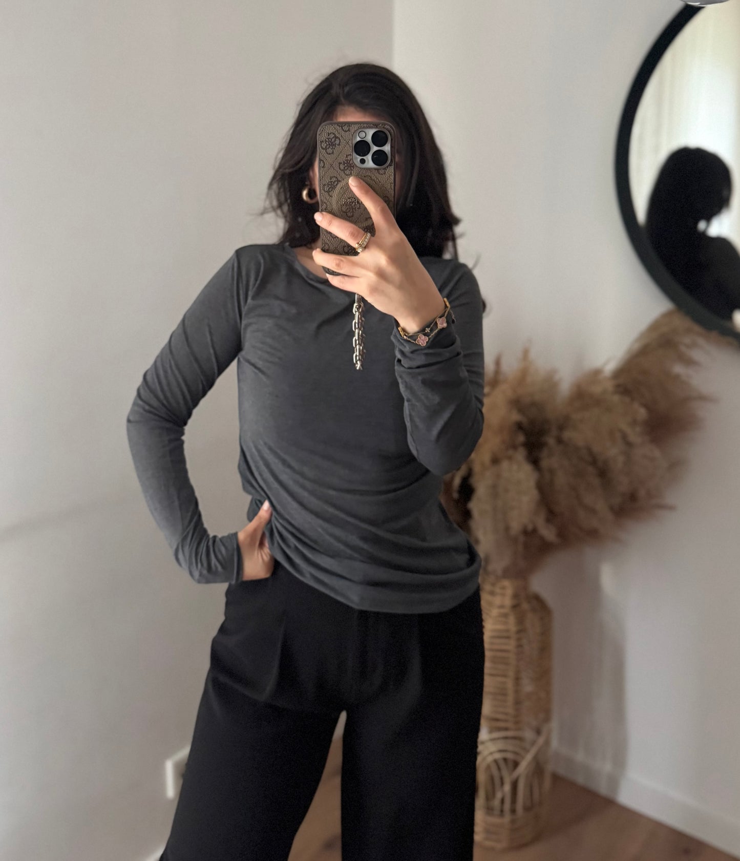 Soft cashmere longssleeve versch. Farben